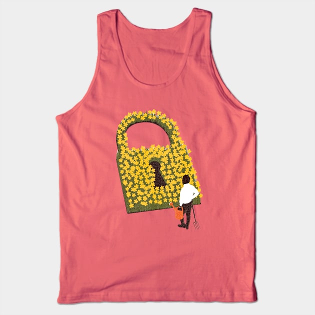 CSMA_garden insurance Tank Top by Neil Webb | Illustrator